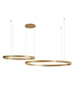 250067-GD ISAK LAMPA WISZĄCA ZŁOTA/GOLD