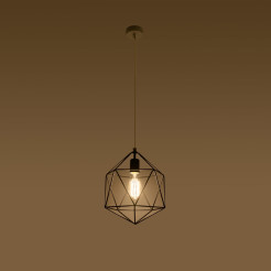 Lampa wisząca GASPARE czarna