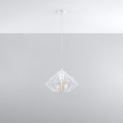 Lampa wisząca UMBERTO biała