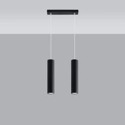 Lampa wisząca LAGOS 2 czarny