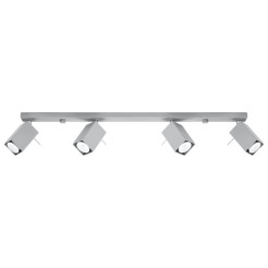 Plafon MERIDA 4L szary
