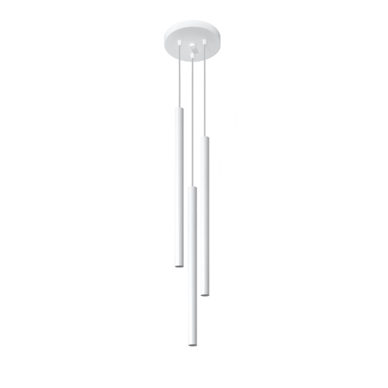 Lampa wisząca PASTELO 3P biała