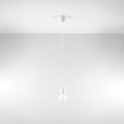 Lampa wisząca DIEGO 1 biała