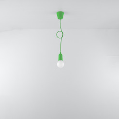 Lampa wisząca DIEGO 1 zielony