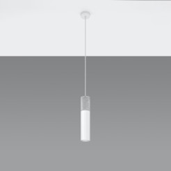 Lampa wisząca BORGIO 1 biały