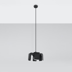 Lampa wisząca TULIP czarny