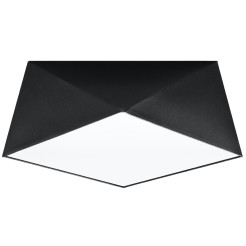 Plafon HEXA 35 czarny