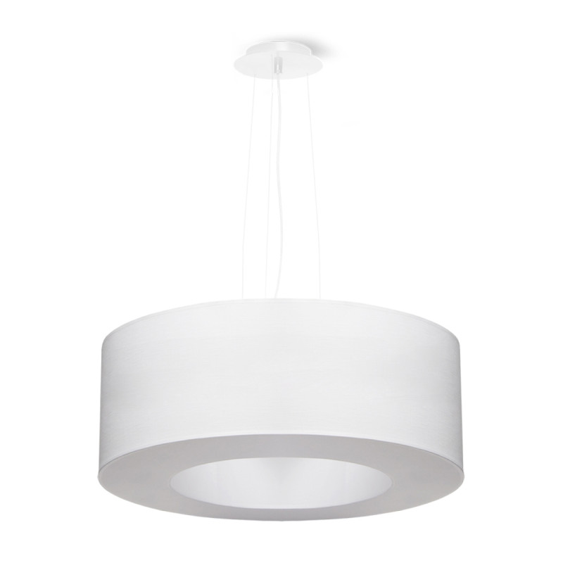 Żyrandol SATURNO 50 biały