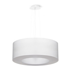 Żyrandol SATURNO 50 biały