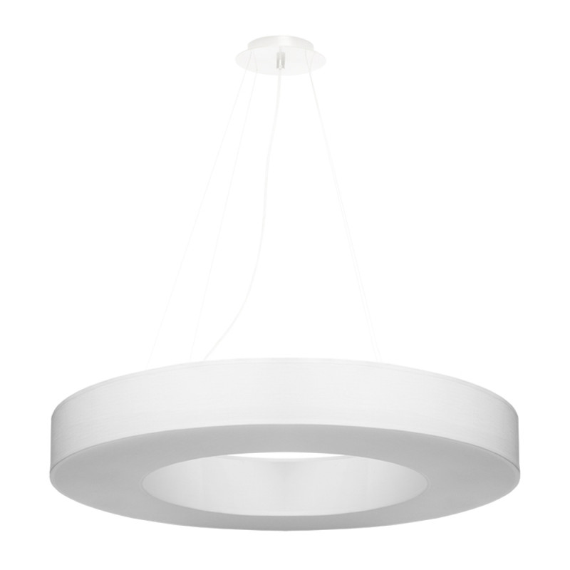 Żyrandol SATURNO SLIM 70 biały