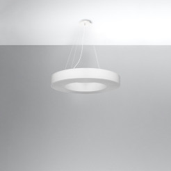 Żyrandol SATURNO SLIM 70 biały