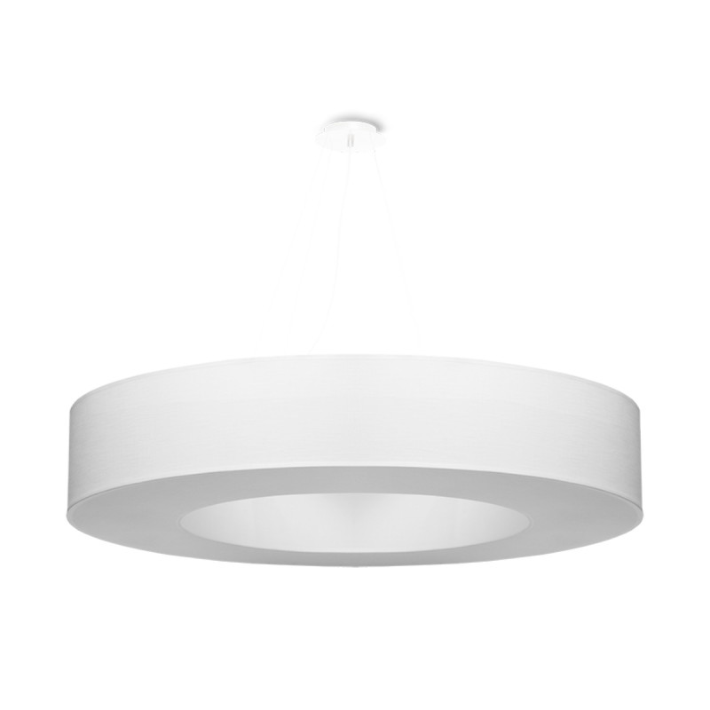 Żyrandol SATURNO 90 biały
