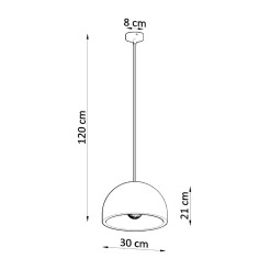 Lampa wisząca PABLITO
