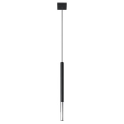 Lampa wisząca MOZAICA 1 czarny/chrom