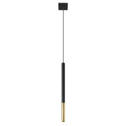 Lampa wisząca MOZAICA 1 czarny/złoto