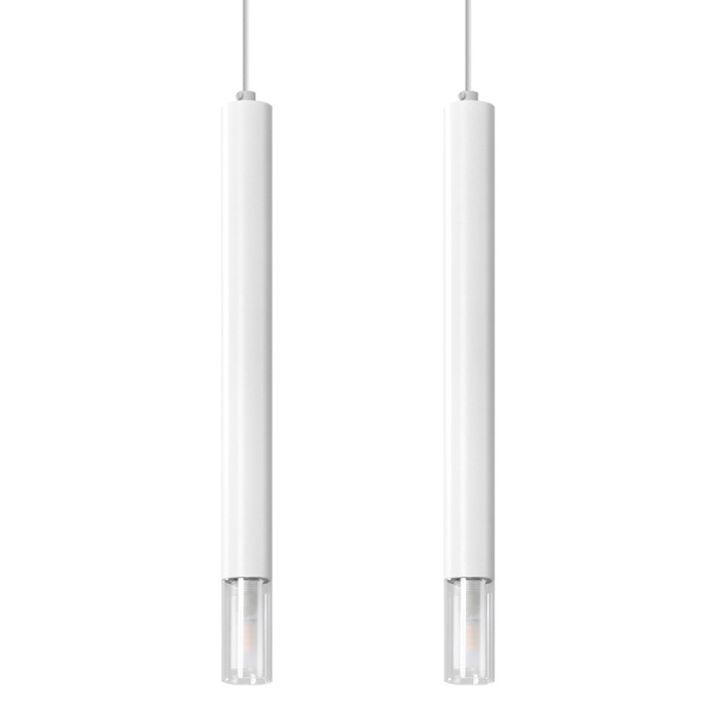 Lampa wisząca WEZYR 2 biała