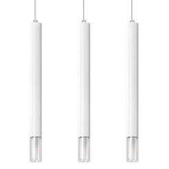 Lampa wisząca WEZYR 3 biała