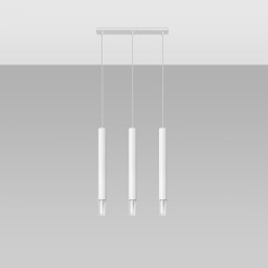 Lampa wisząca WEZYR 3 biała