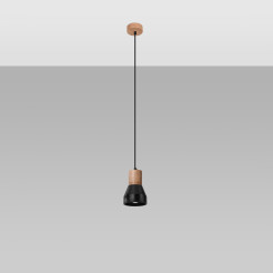 Lampa wisząca QUBIC czarna