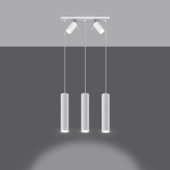 Lampa wisząca RING 3 biały