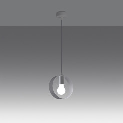 Lampa wisząca TITRAN 1 biała