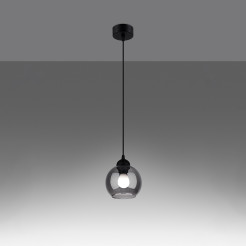 Lampa wisząca ALINO 1 czarna