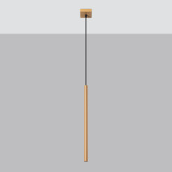 Lampa wisząca PASTELO 1 złota