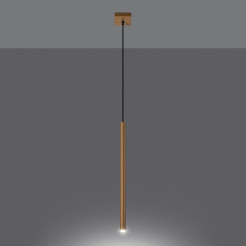 Lampa wisząca PASTELO 1 złota