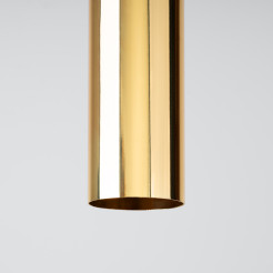 Lampa Wisząca LAGOS 1 złoty połysk