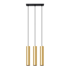 Lampa Wisząca LAGOS 3 złoty połysk