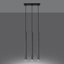 Lampa wisząca PASTELO 3L beton