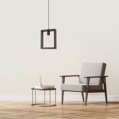 Lampa wisząca ARIES wenge