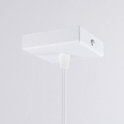 Lampa wisząca ARIES biała
