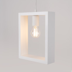 Lampa wisząca ARIES biała
