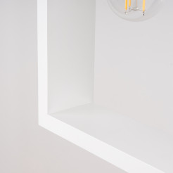 Lampa wisząca ARIES biała