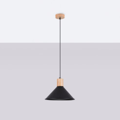 Lampa wisząca JAGA czarna