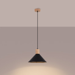 Lampa wisząca JAGA czarna