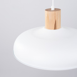 Lampa wisząca INDY biała