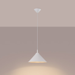 Lampa wisząca ZUMA biała