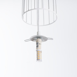 Lampa wisząca BRINA 1 biała