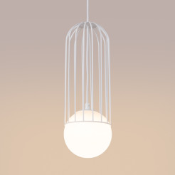 Lampa wisząca BRINA 1 biała