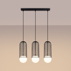 Lampa wisząca BRINA 3L czarna