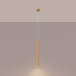 Lampa wisząca ARCHE 1 złota
