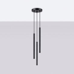 Lampa wisząca ARCHE 3P czarna