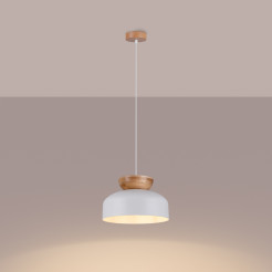 Lampa wisząca MARION biała