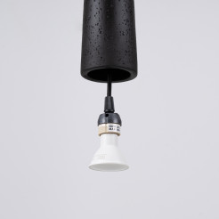 Lampa wisząca ELECTRA czarna beton