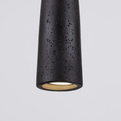Lampa wisząca ELECTRA czarna beton