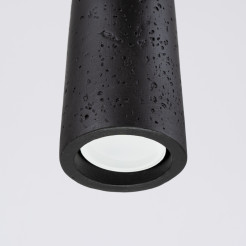 Lampa wisząca ELECTRA czarna beton