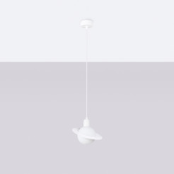 Lampa wisząca HYPERION 1 biały
