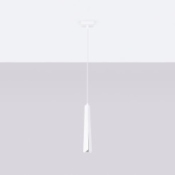 Lampa wisząca PRYSM 1 biała